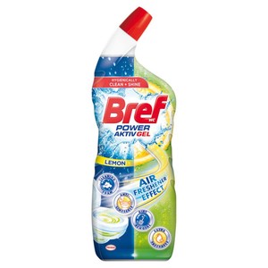 Żel do czyszczenia WC Power Aktiv lemon Bref 700 ml