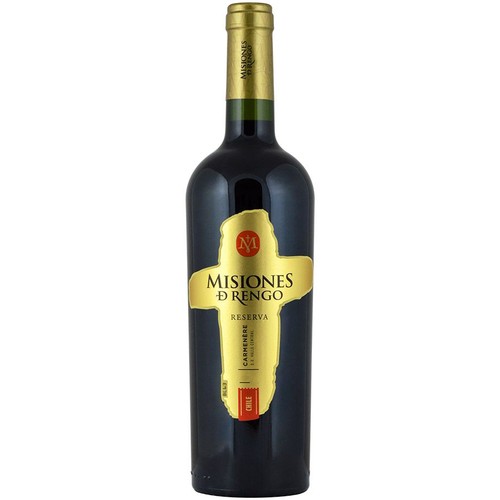 Wino chilijskie czerwone wytrawne Reserva Carmenere alk. 13,0% obj. Misiones De Rengo 750 ml