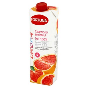 Sok z czerwonych grejpfrutów Fortuna 1 l