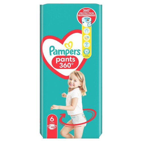 Pieluchomajtki 6 15+ kg Pampers 48 sztuk