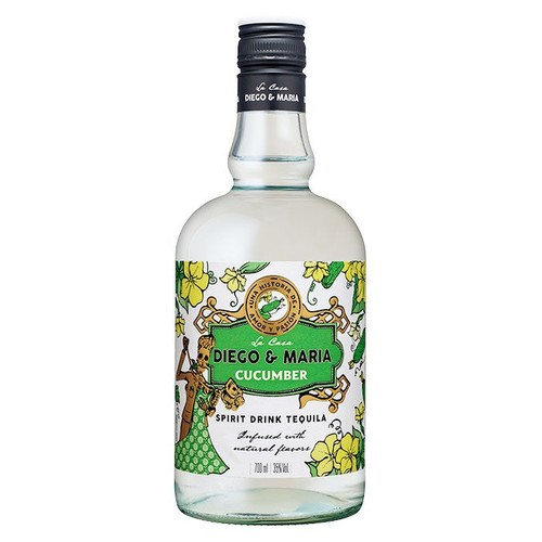 Tequila Cucumber 35,0% obj. La Casa Diego and Maria 700 ml