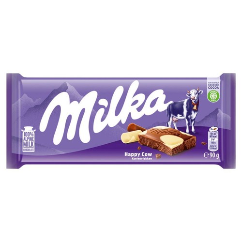 Czekolada mleczna Happy Cow  Milka 90 g