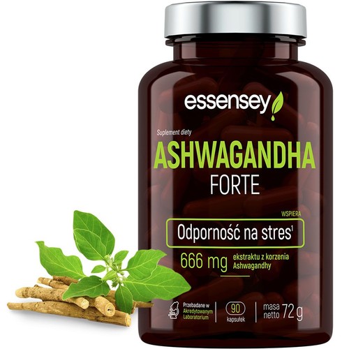 Ashwagandha Forte Essensey 90 kapsułek
