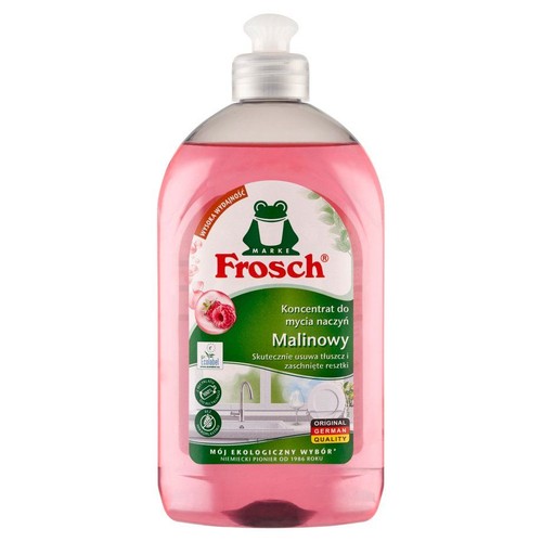 Koncentrat do mycia naczyń malinowy Frosch 500 ml