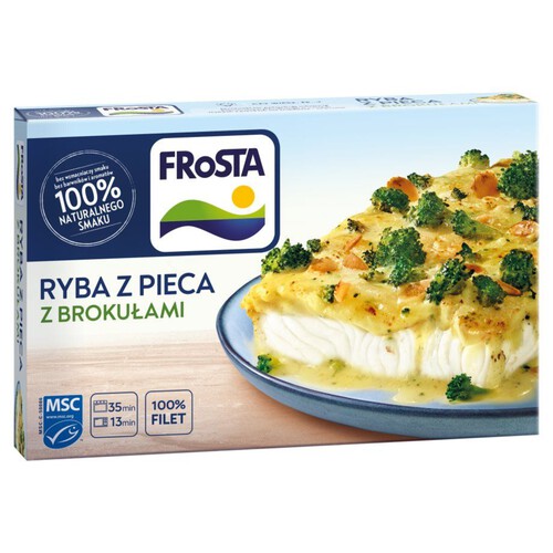 Ryba z pieca z brokułami FRoSTA 330 g