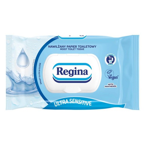 Papier nawilżany Ultra Sensitive Regina 42 sztuki