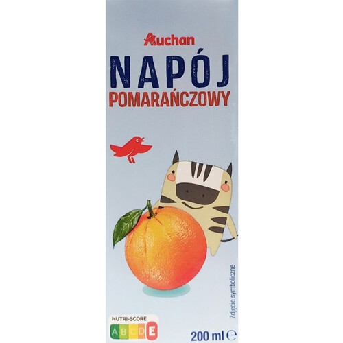 Napój pomarańczowy Auchan 200 ml