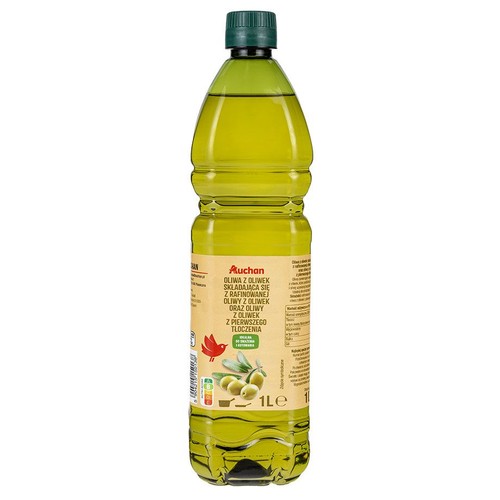 Oliwa z oliwek do smażenia i gotowania Auchan 1 l