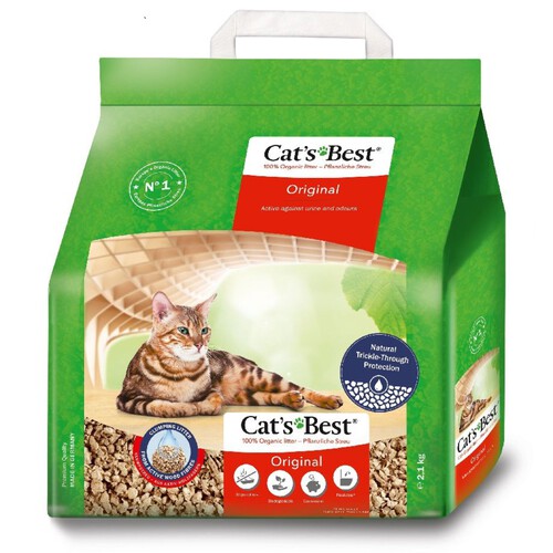 Żwirek ECO PLUS drewniany zbrylający Cats Best 5 l