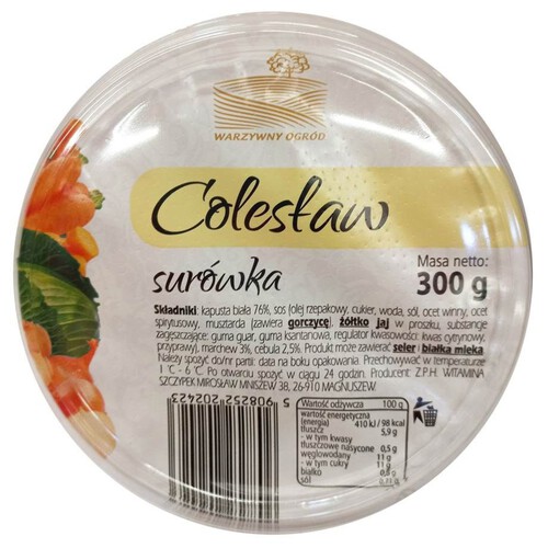 Surówka Colesław ZPH Witamina 300 g