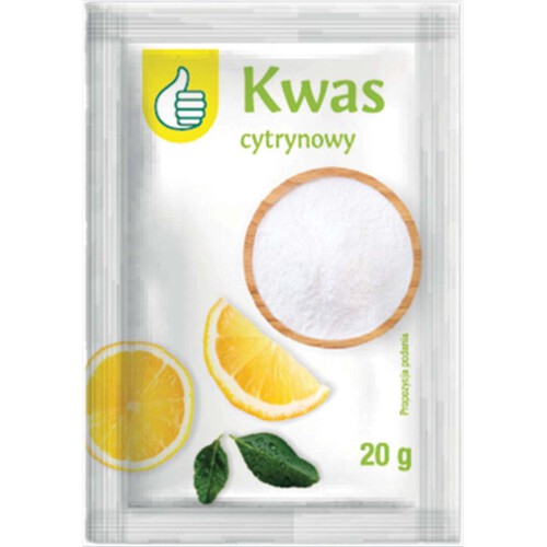 Kwasek. Kwas cytrynowy spożywczy Auchan 20 g