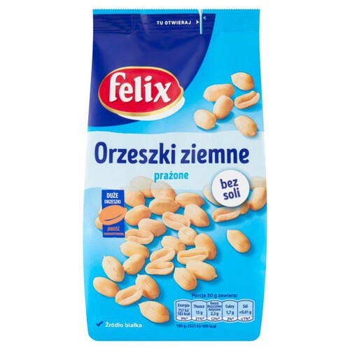 Orzeszki ziemne prażone.  Felix 380 g