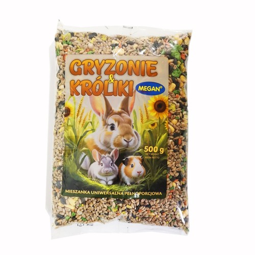 Karma dla królika i gryzoni Megan 500 g