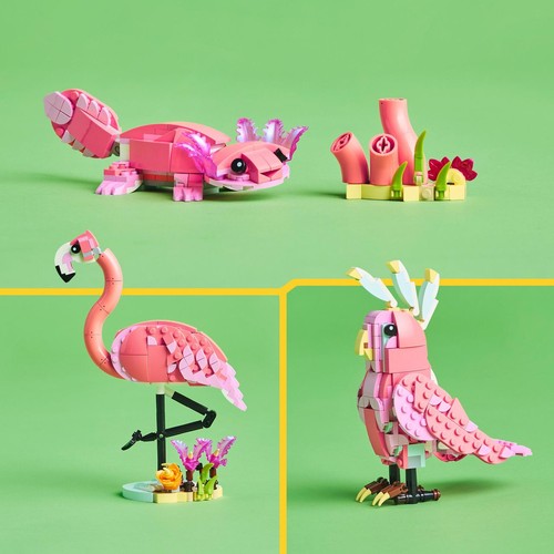 Creator 3 w 1 Dzikie zwierzęta: różowy flaming 31170 LEGO 1 sztuka