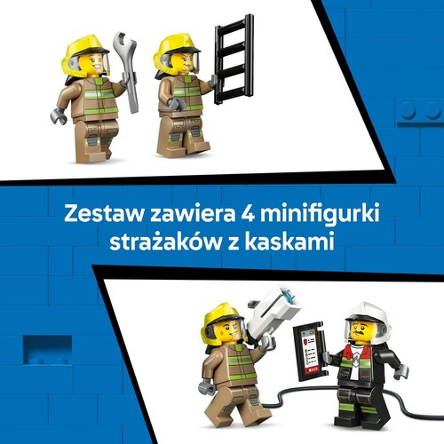 City Lotniskowy wóz strażacki 60499, zestaw konstrukcyjny z ciężarówką LEGO 1 sztuka