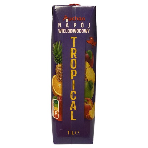 Napój wieloowocowy Tropical Auchan 1 l