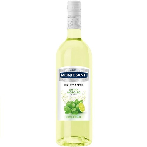 Wino różowe słodkie półmusujące Frizzante Mojito Moscato alk. 10,0% obj. Monte Santi 750 ml