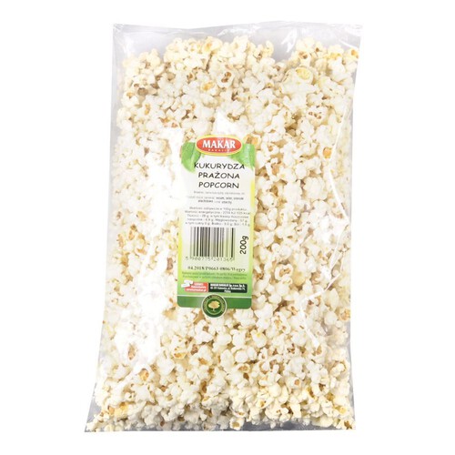 Kukurydza prażona popcorn Makar 200 g