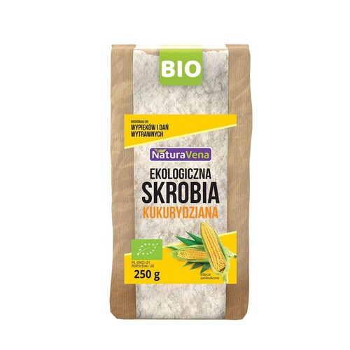 Ekologiczna skrobia kukurydziana NaturAvena 250 g