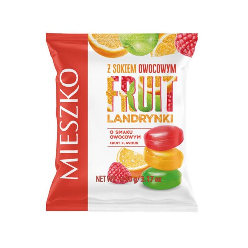 Landrynki owocowe Mieszko 90 g