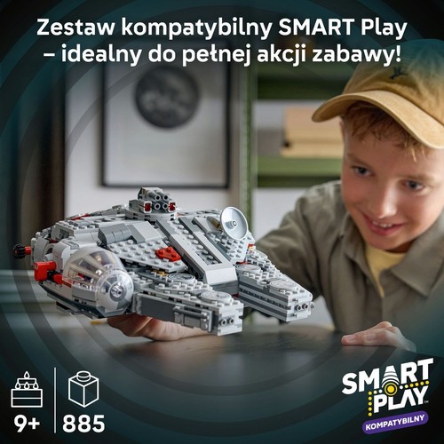 Star Wars SMART Play: Sokół Millennium 75426 LEGO 1 sztuka