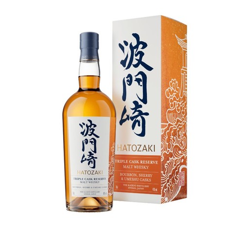 Whisky japońska Triple Cask Reserve alk. 46,0% obj. Hatozaki 700 ml