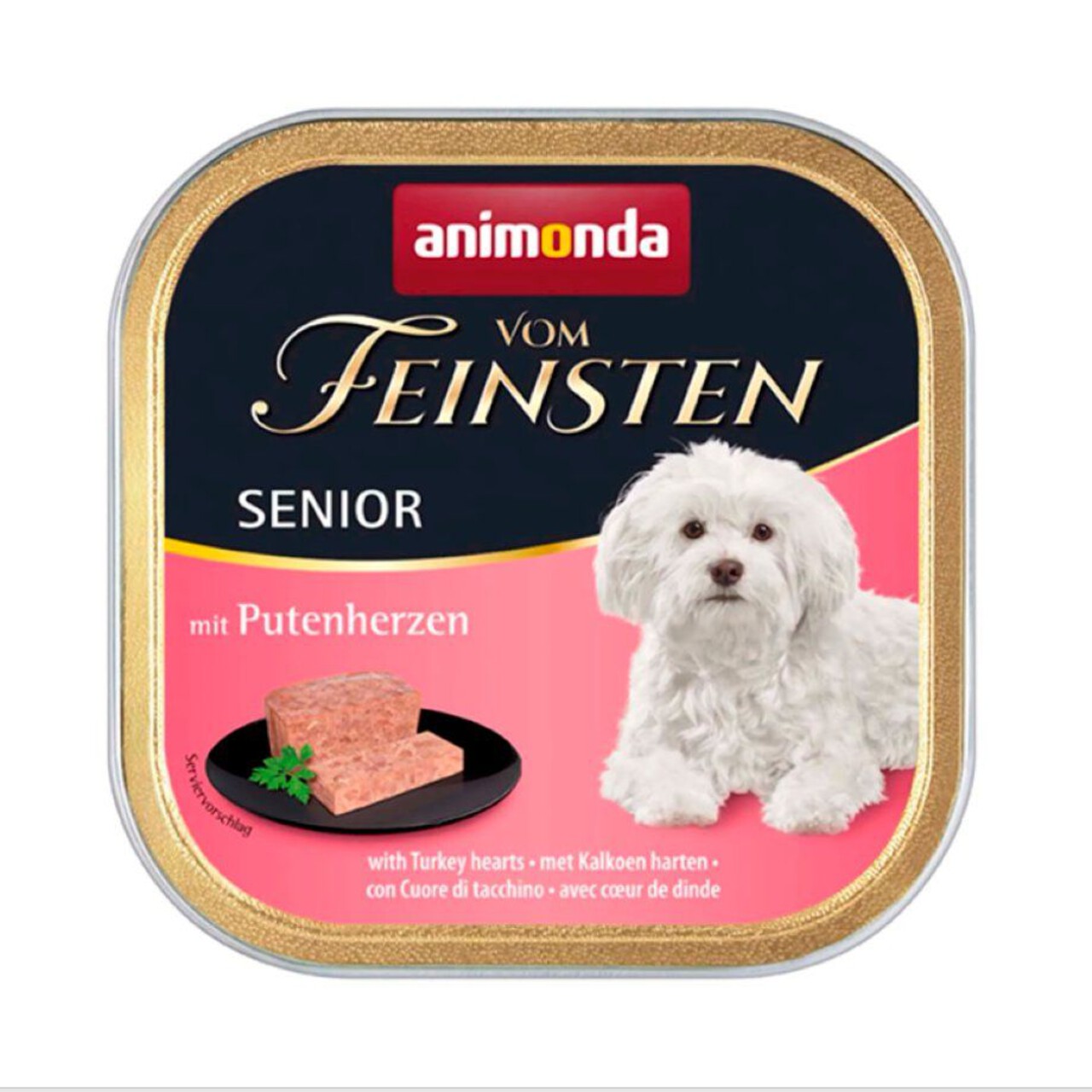 Karma dla psów z sercami indyczymi senior Animonda 150 g