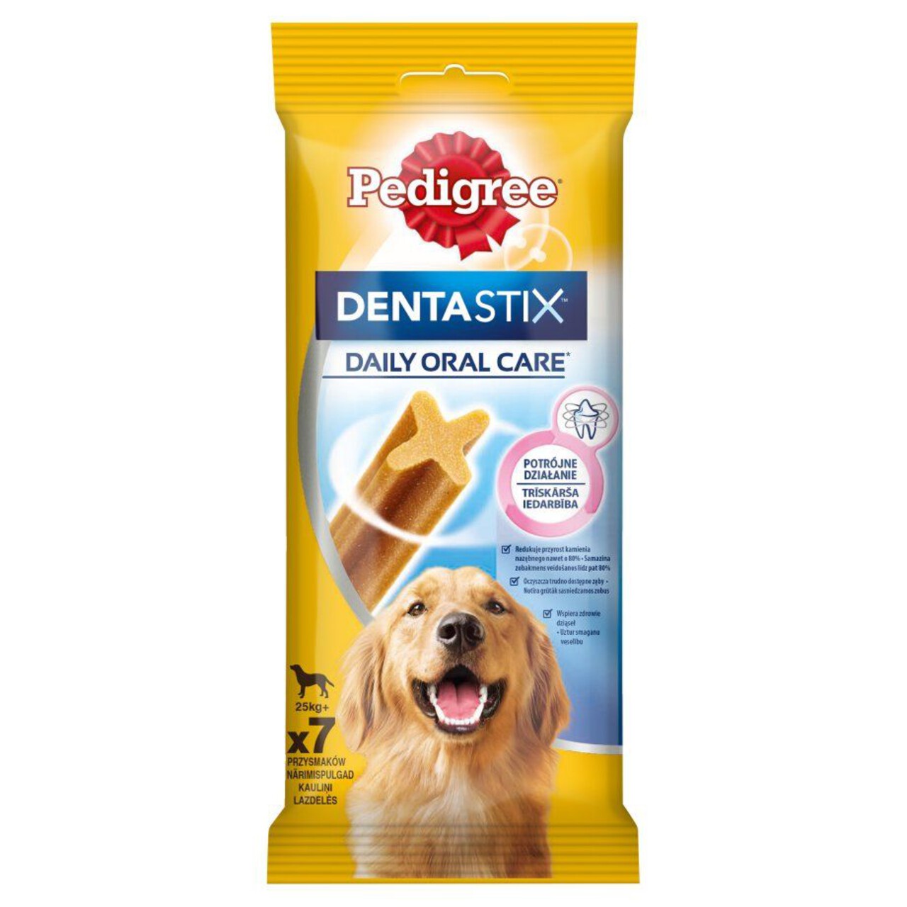 Przysmak dentystyczny dla psów dużych ras DentaStix Pedigree 270 g