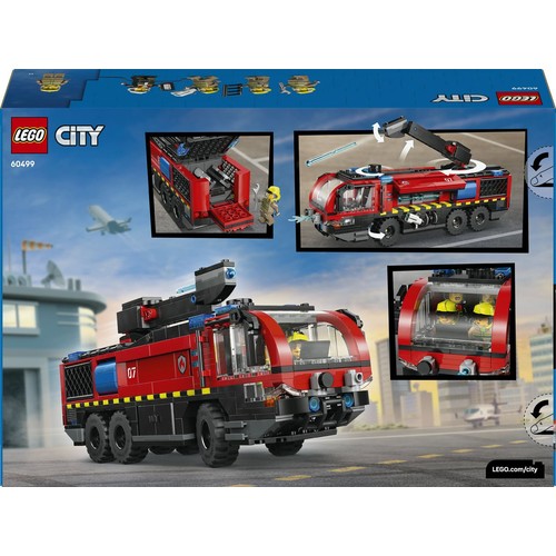 City Lotniskowy wóz strażacki 60499, zestaw konstrukcyjny z ciężarówką LEGO 1 sztuka