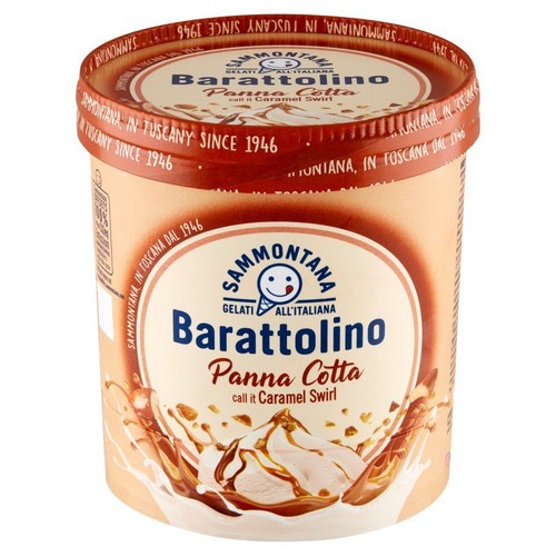 Lody Barattolino o smaku Panna Cotta Sammontana 800 ml