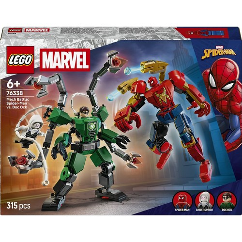 Marvel Bitwa mechów: Spider-Man kontra Doc Ock 76338 LEGO 1 sztuka