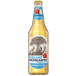 Cydr bezalkoholowy Miłosławski alk. 0,0% obj. Fortuna 500 ml