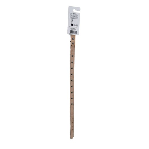 Skórzana obroża 2 x 40-48 cm Auchan 1 sztuka