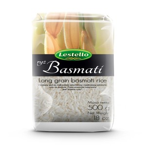 Ryż biały długoziarnisty basmati  Lestello 500 g