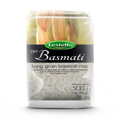 Ryż biały długoziarnisty basmati  Lestello 500 g