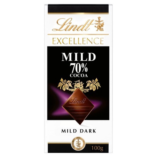 Czekolada gorzka mild 70% kakao Lindt 100 g