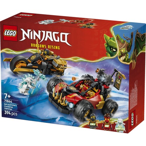 NINJAGO Wielofunkcyjne pojazdy Kaia i Cole’a 71864 LEGO 1 sztuka