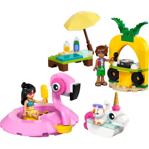 Friends Impreza na basenie z jednorożcem i flamingiem 42658 LEGO 1 sztuka