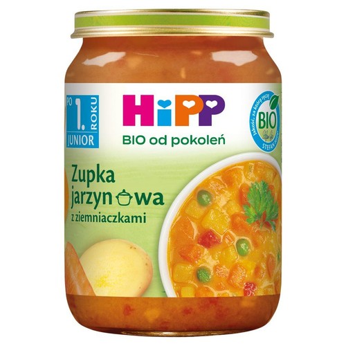 BIO Zupka jarzynowa z ziemniaczkami po 1. roku HIPP 250 g