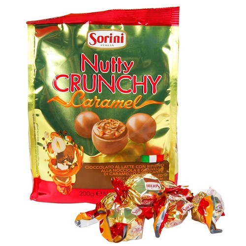 Pralinki Nutty Crunchy Caramel Sorini 200 g
