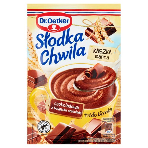 Słodka chwila Kaszka manna czekoladowa Dr. Oetker 47 g