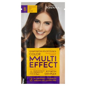 Szamponetka koloryzująca Multi Effect orzechowy brąz Joanna 35 g