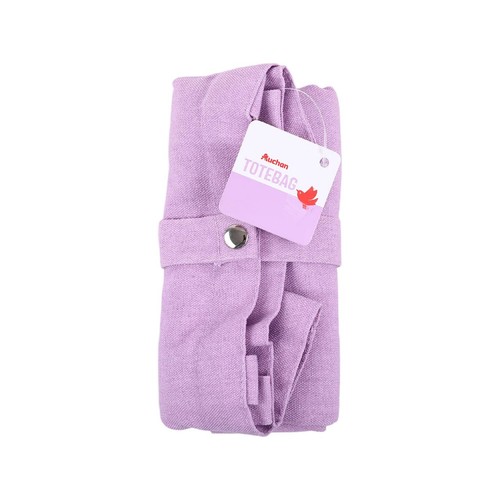 Torba bawełniana 35 x 40cm fioletowa Auchan 1 sztuka