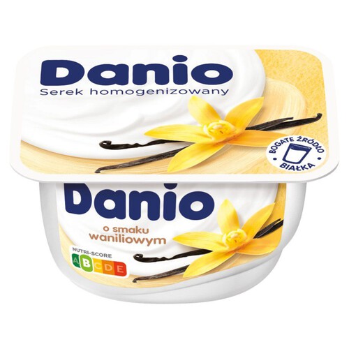 Danio serek homogenizowany waniliowy Danone 130 g