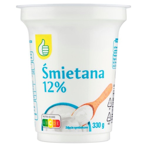 Śmietana 12%  Auchan 330 g