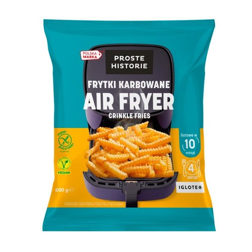 Frytki karbowane Air Fryer   Proste Historie 600 g