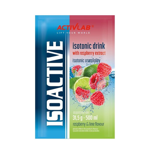 Isoactive - malina-limonka (saszetka 31.50 g) ACTIVLAB 31.5 g