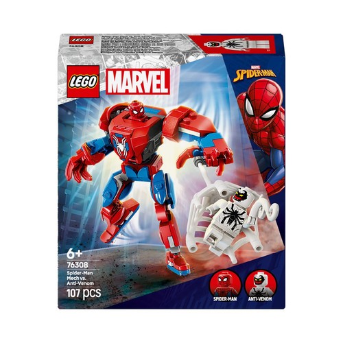 Marvel Mech Spider-Mana kontra Anti-Venom 76308 LEGO 1 sztuka