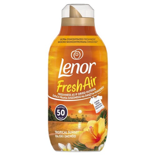 Płyn do płukania Fresh Air Rajski Zachód Lenor 700 ml
