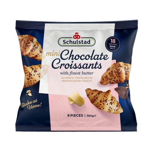 Mini Croissant czekoladowe    Schulstad 360 g